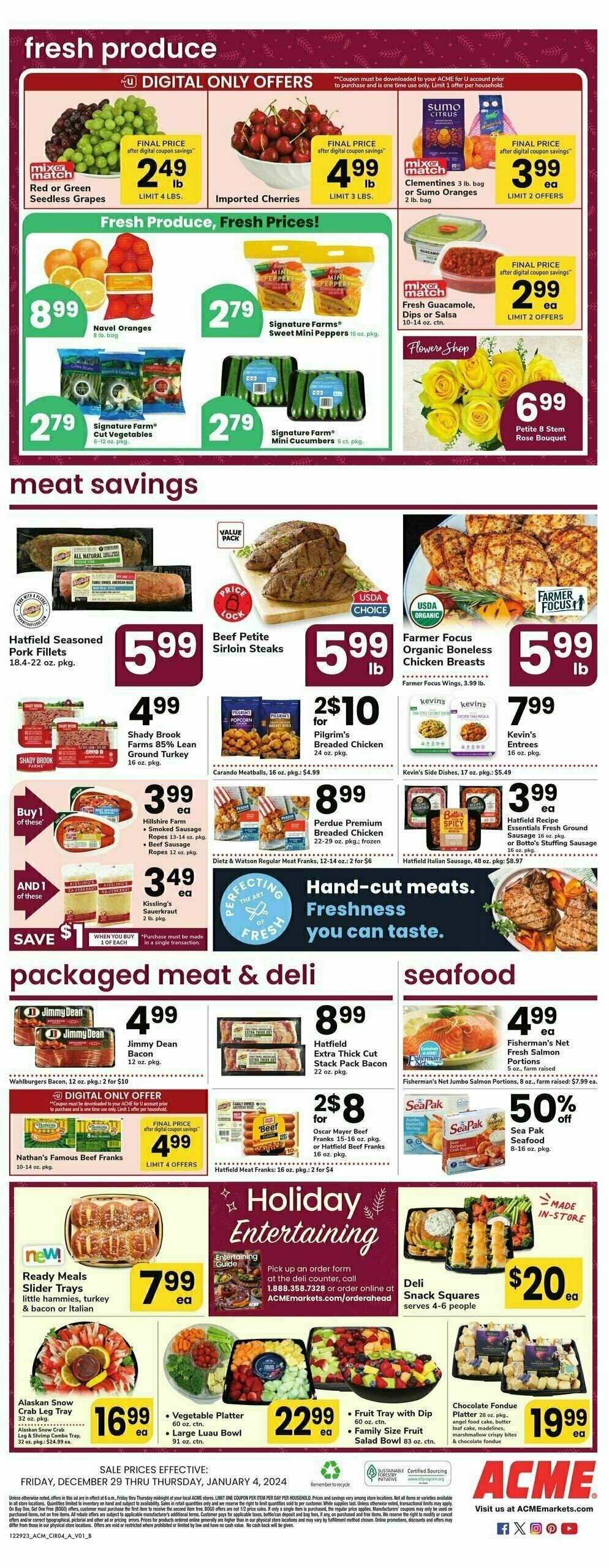 ACME Markets Weekly Ad from December 29