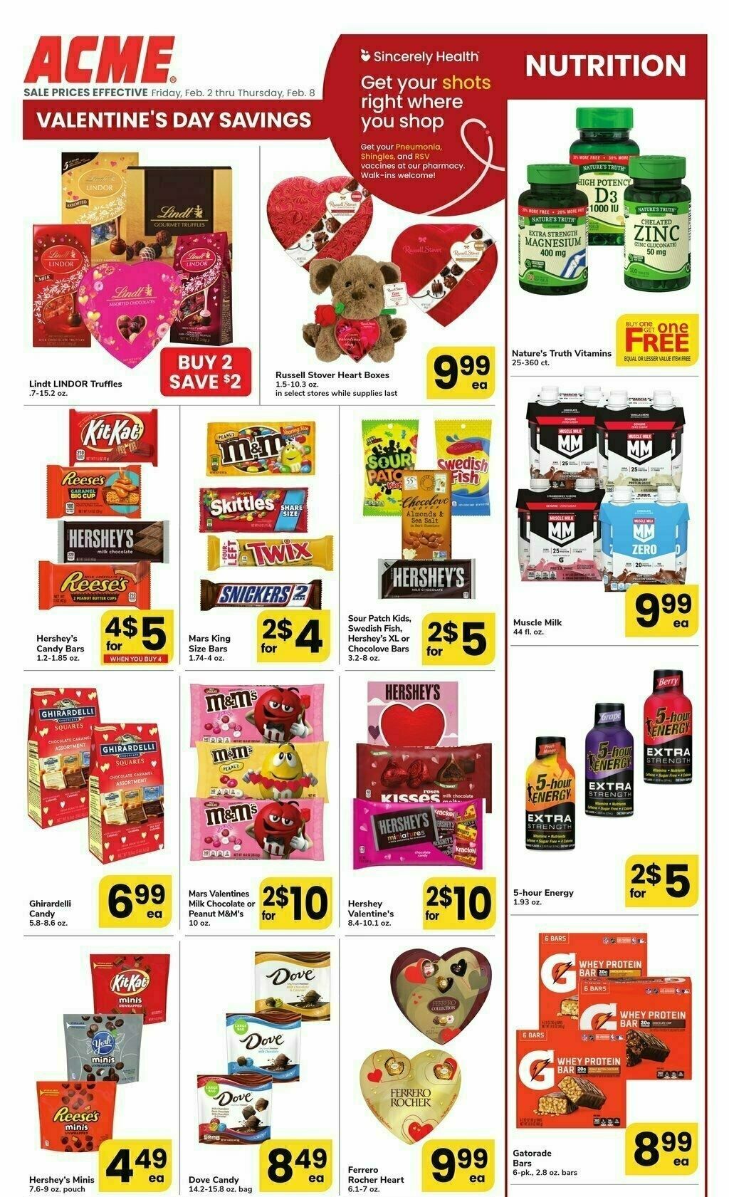ACME Markets Health, Home & Beauty Weekly Ad from February 2