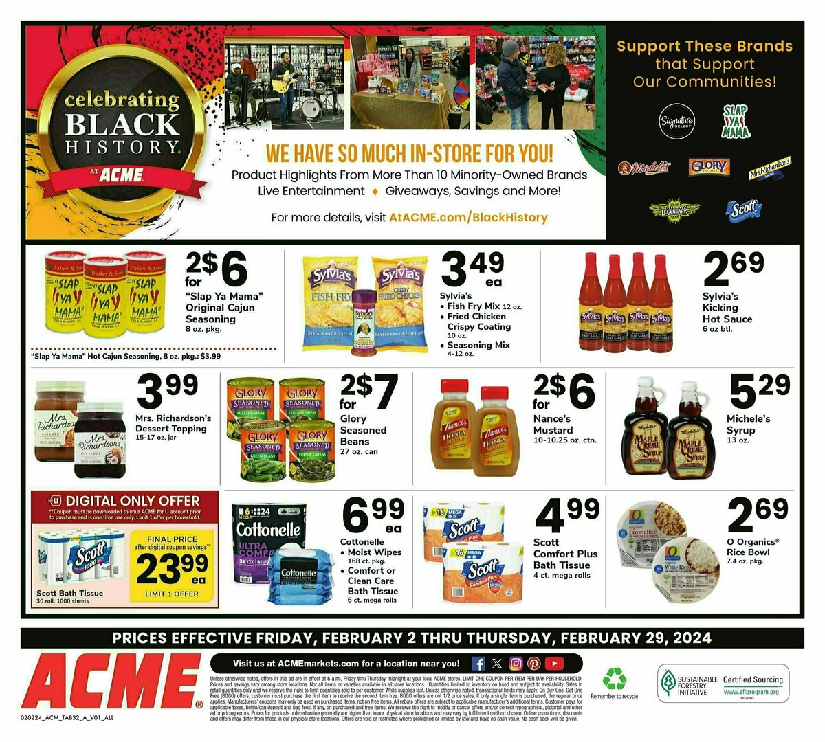 ACME Markets Big Book of Savings Weekly Ad from February 2