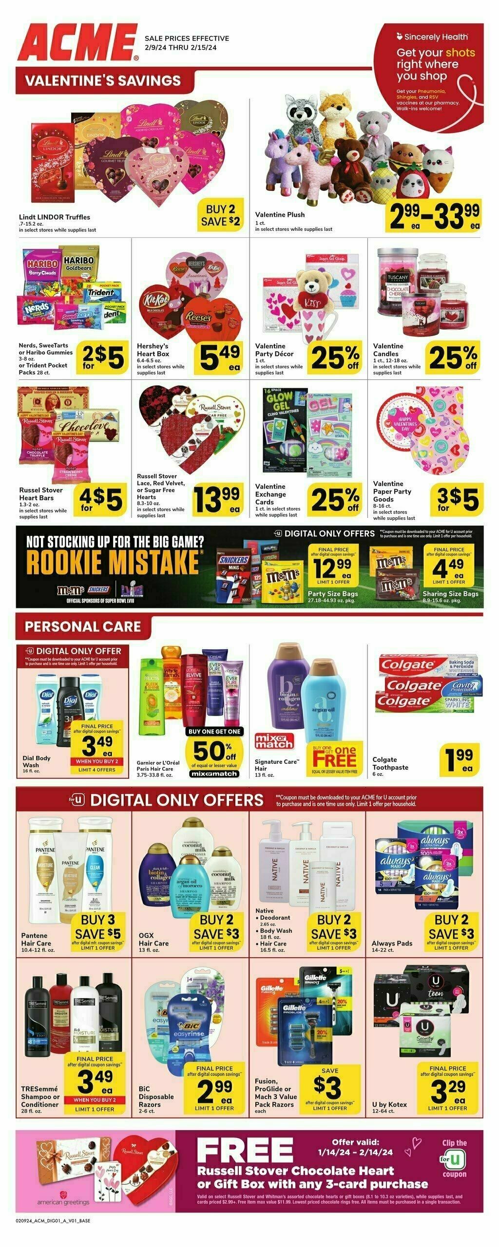 ACME Markets Health, Home & Beauty Weekly Ad from February 9