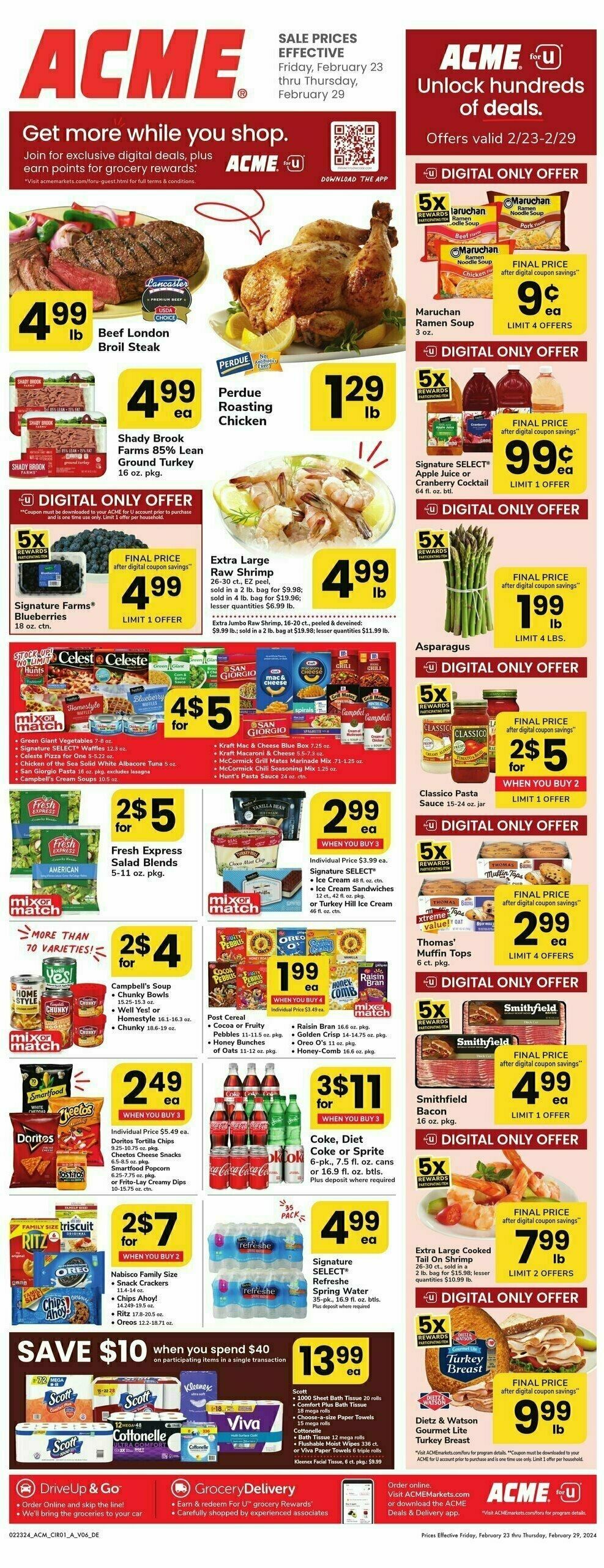 ACME Markets Weekly Ad from February 23