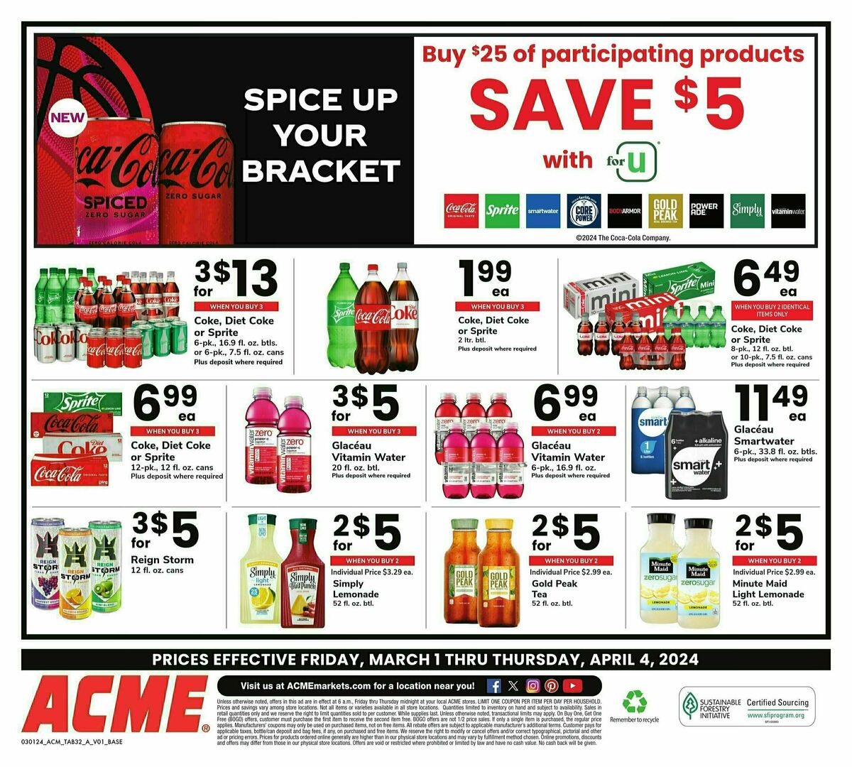 ACME Markets Big Book of Savings Weekly Ad from March 1