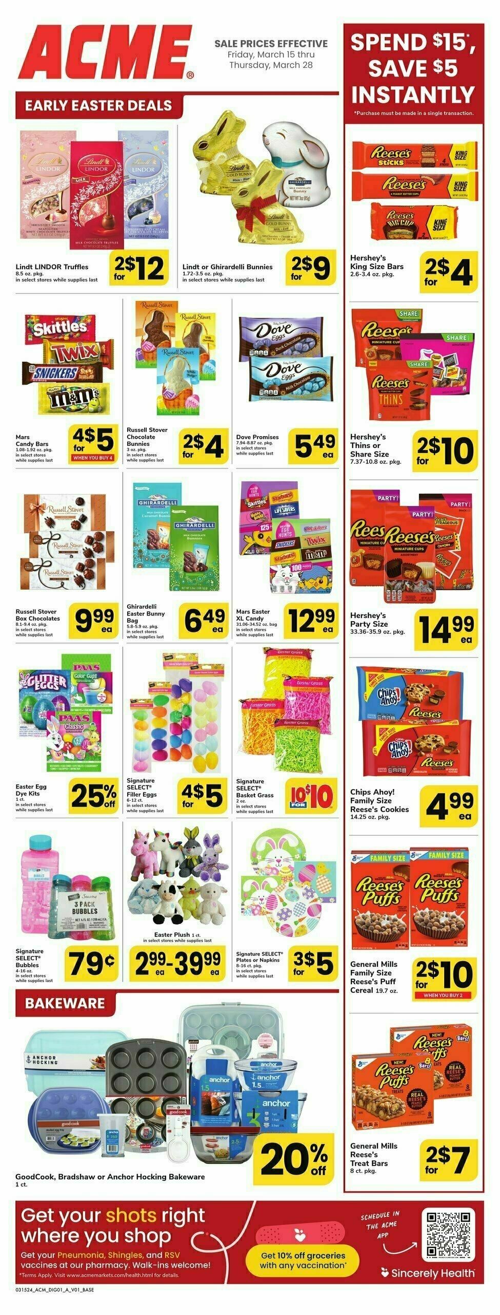 ACME Markets Health, Home & Beauty Weekly Ad from March 15