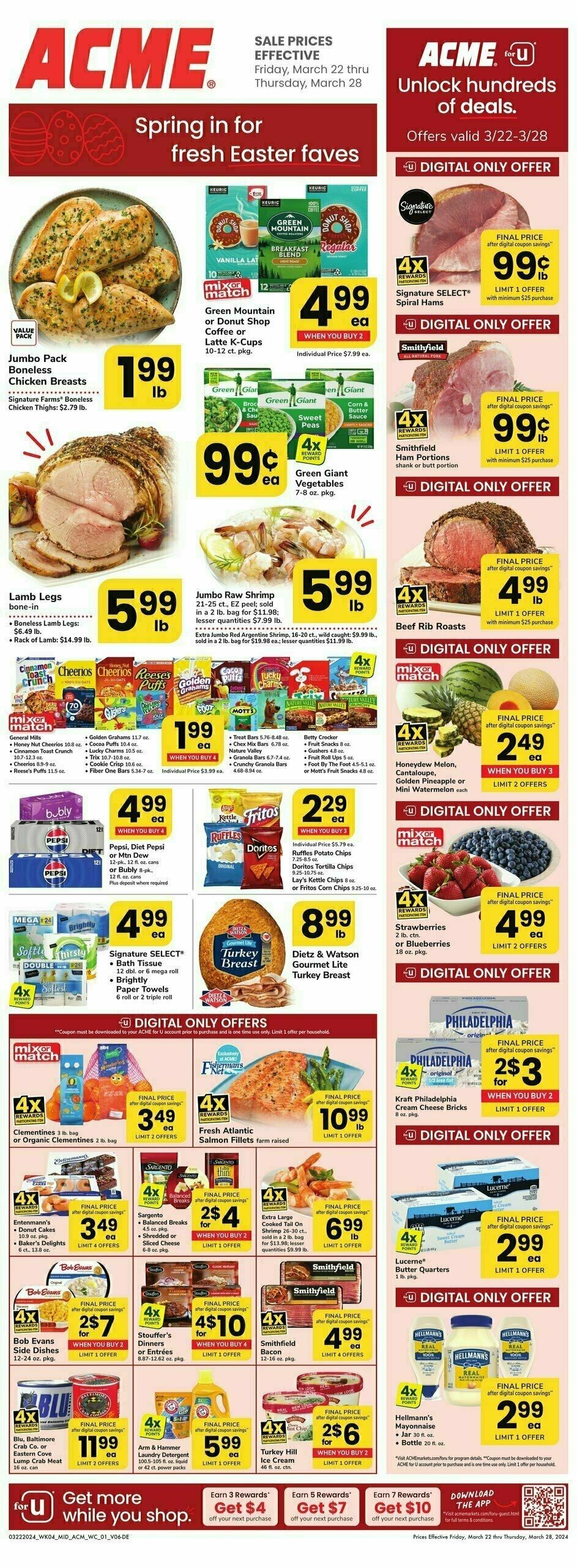 ACME Markets Weekly Ad from March 22