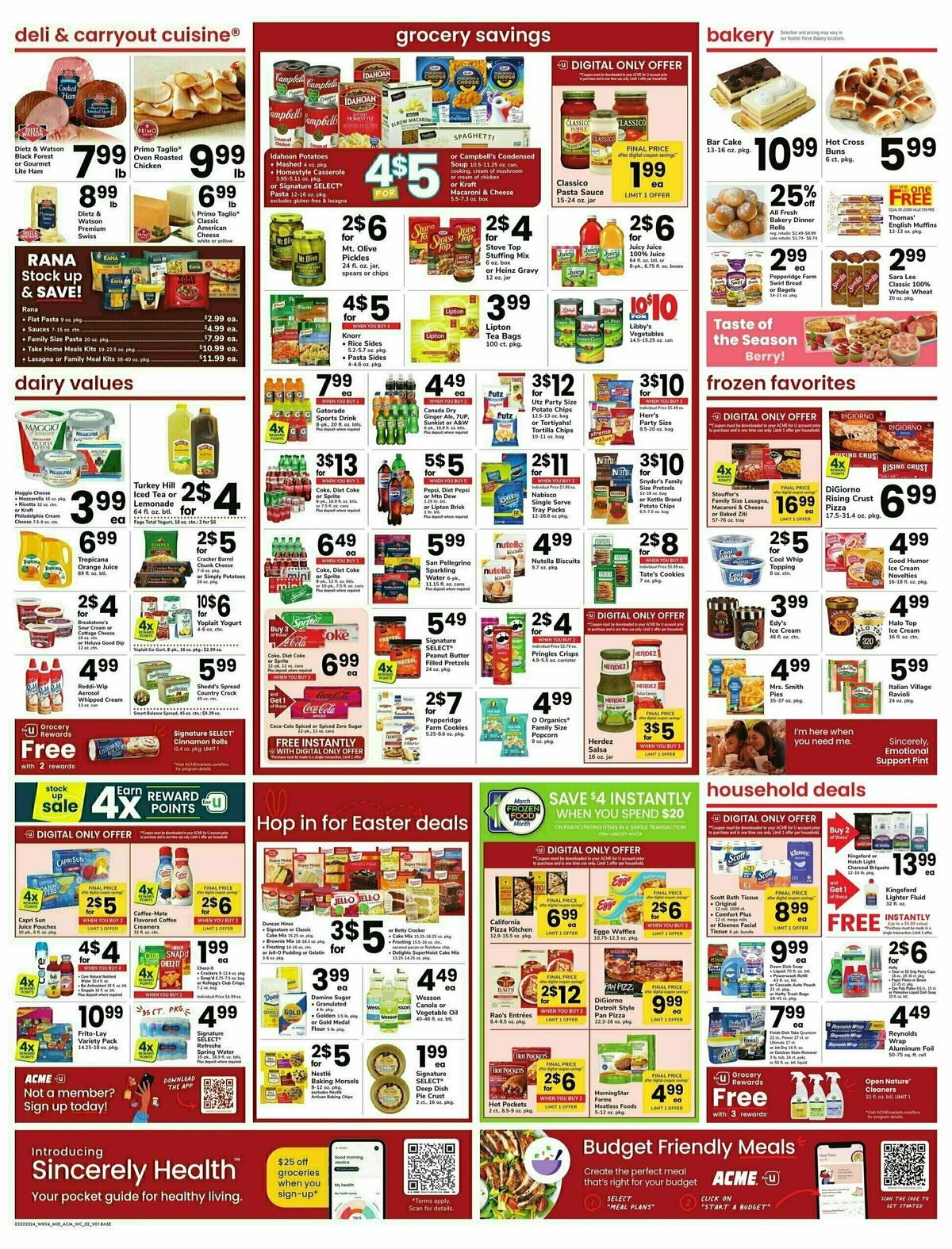 ACME Markets Weekly Ad from March 22