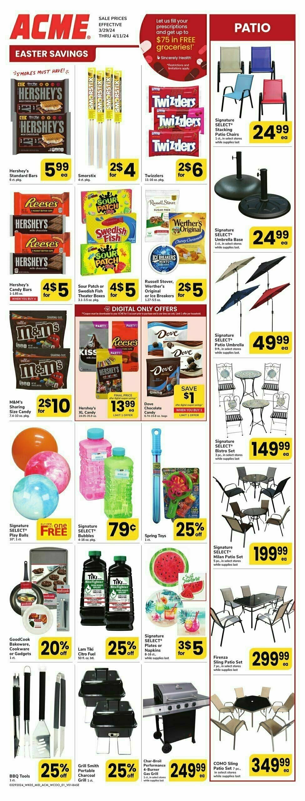 ACME Markets Health, Home & Beauty Weekly Ad from March 29