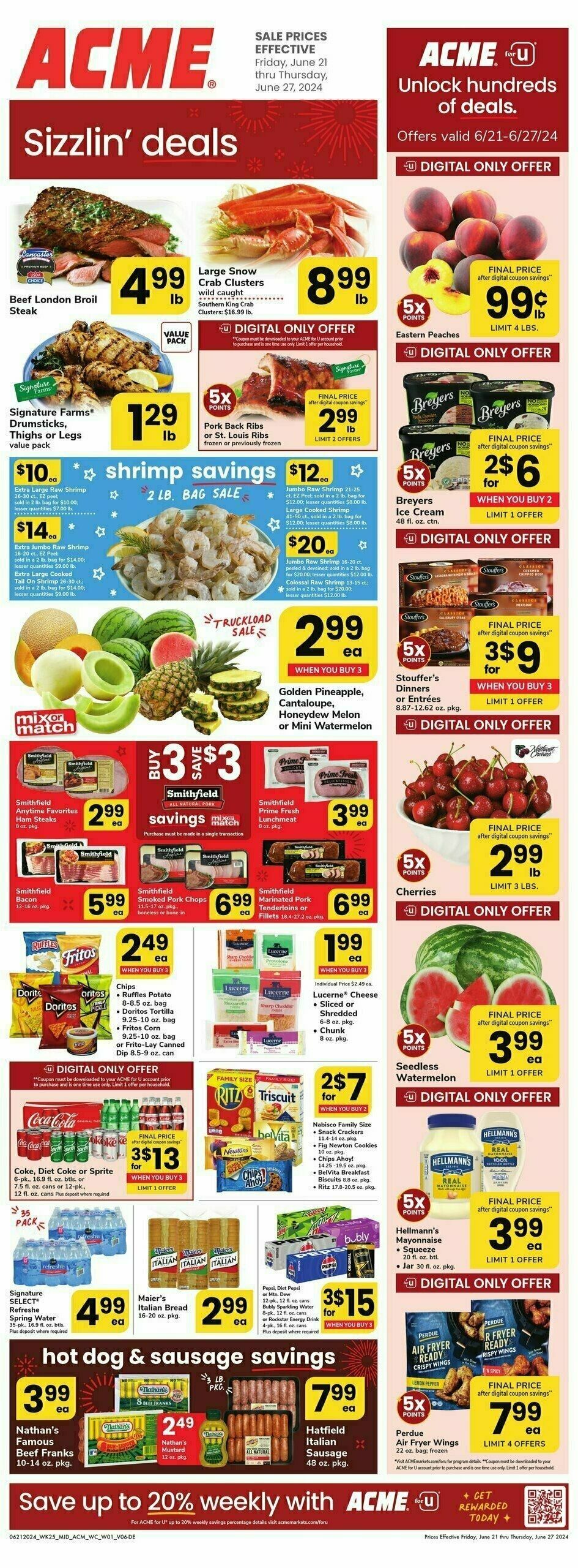 ACME Markets Weekly Ad from June 21