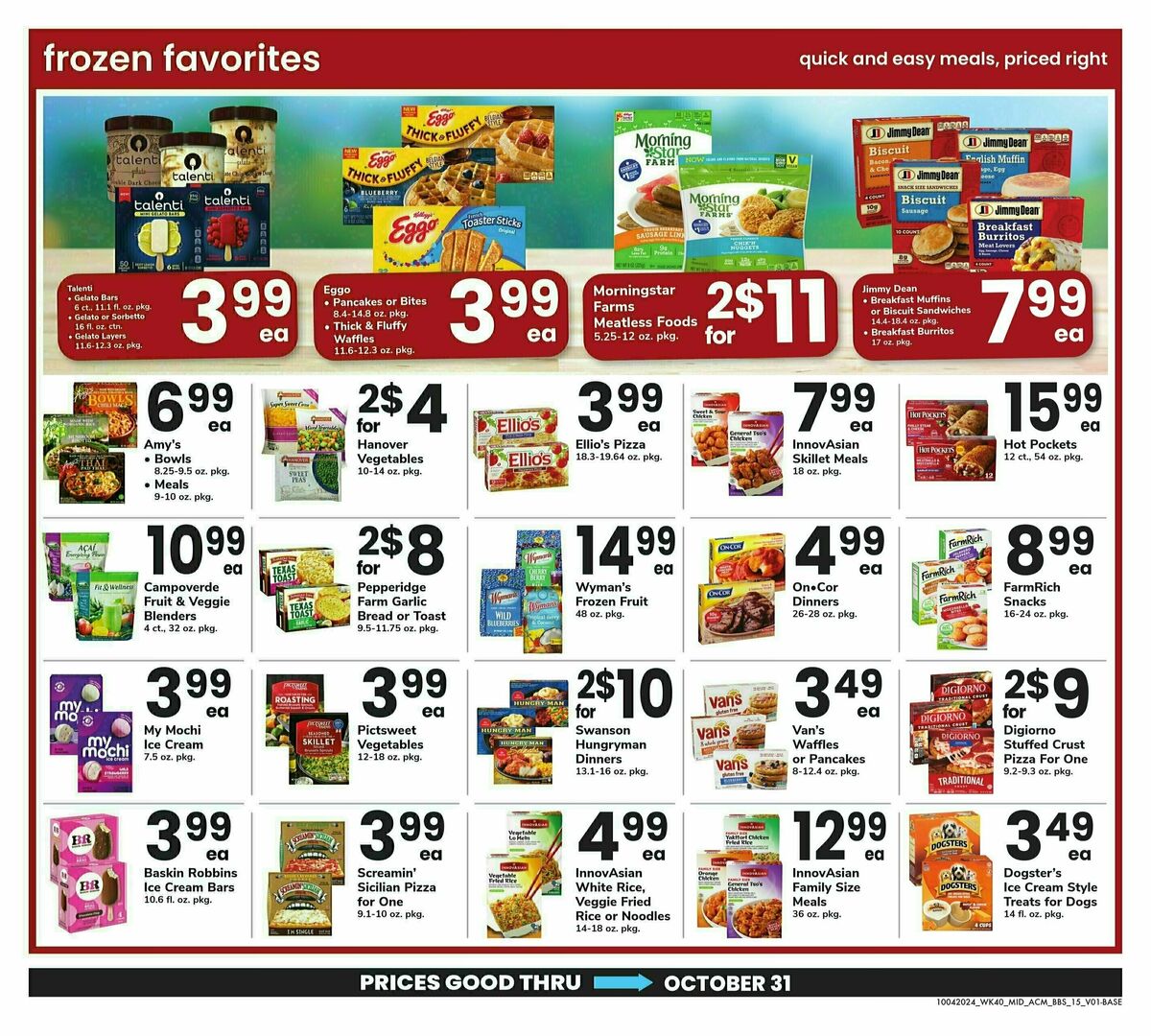 ACME Markets Big Book of Savings Weekly Ad from October 4