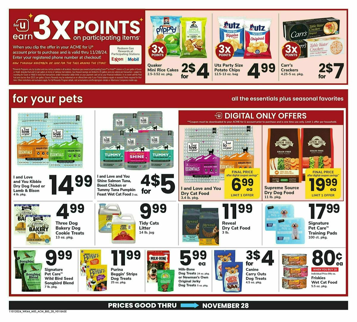 ACME Markets Weekly Ad from November 1