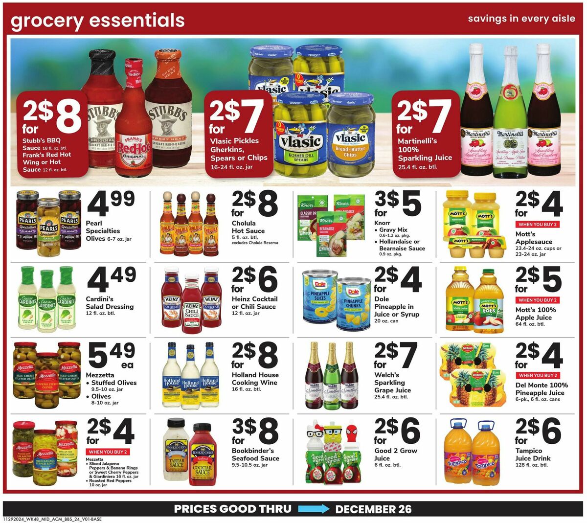 ACME Markets Big Book Savings Weekly Ad from November 29