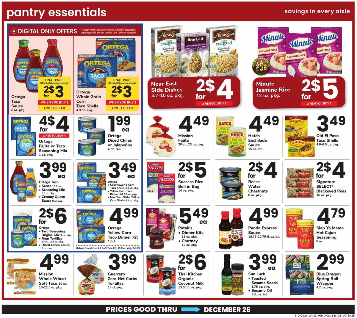 ACME Markets Big Book Savings Weekly Ad from November 29