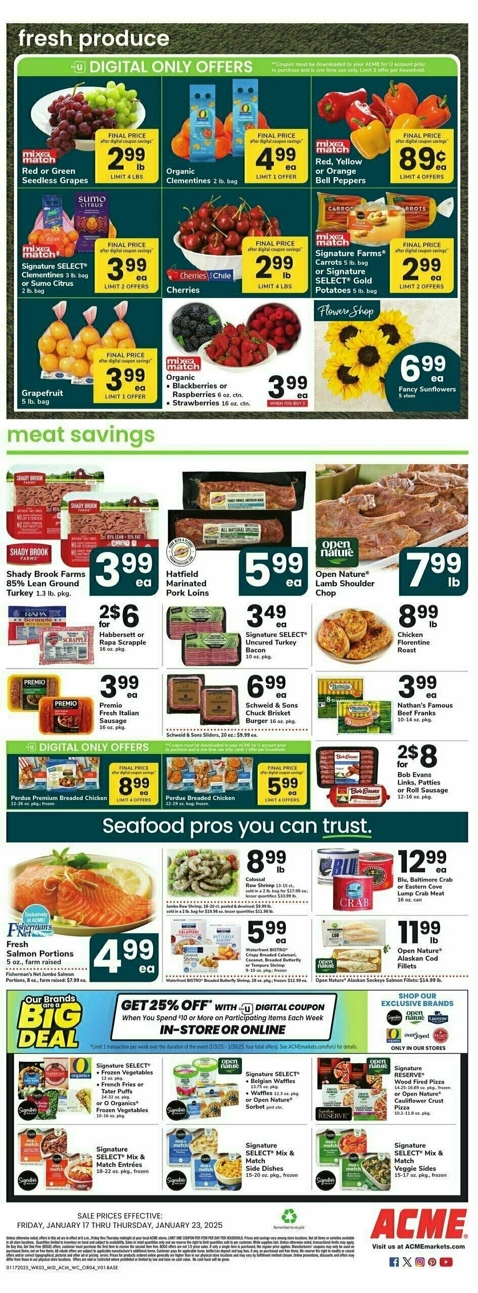 ACME Markets Weekly Ad from January 17