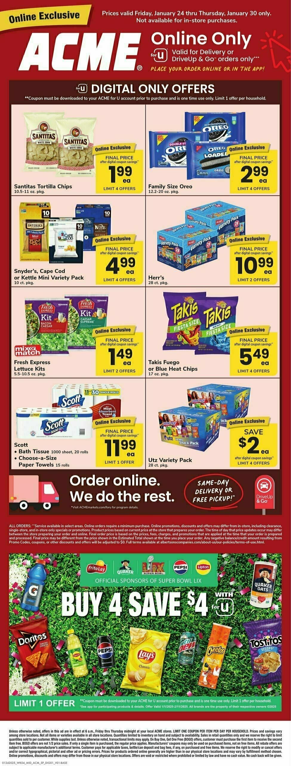 ACME Markets Weekly Ad from January 24