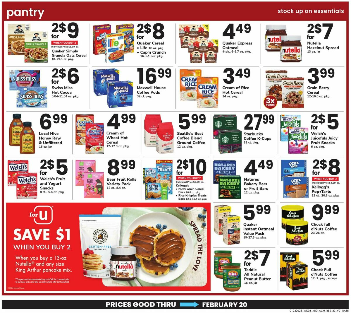 ACME Markets Big Book of Savings Weekly Ad from January 24