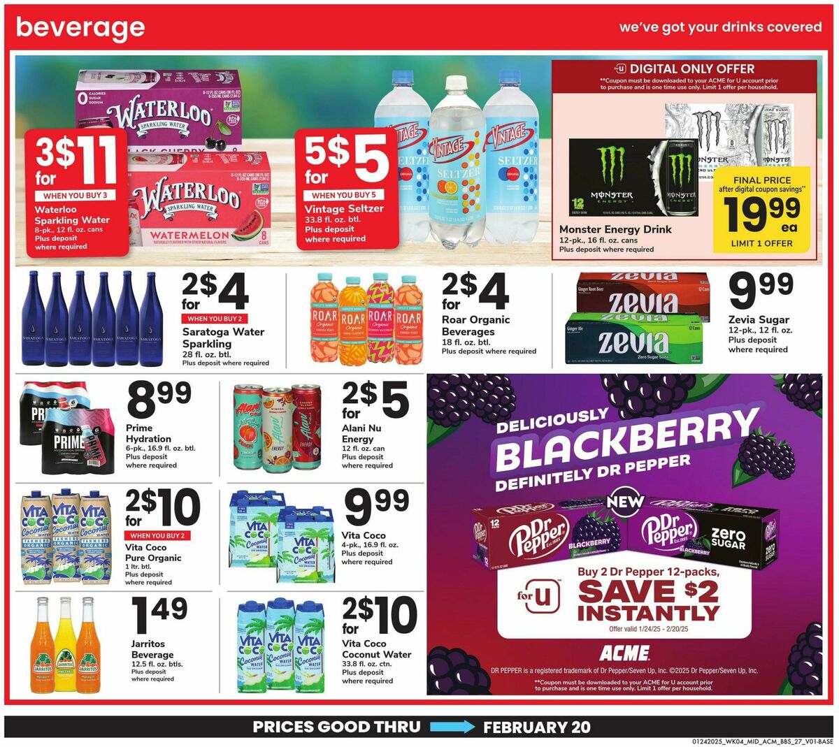 ACME Markets Big Book of Savings Weekly Ad from January 24