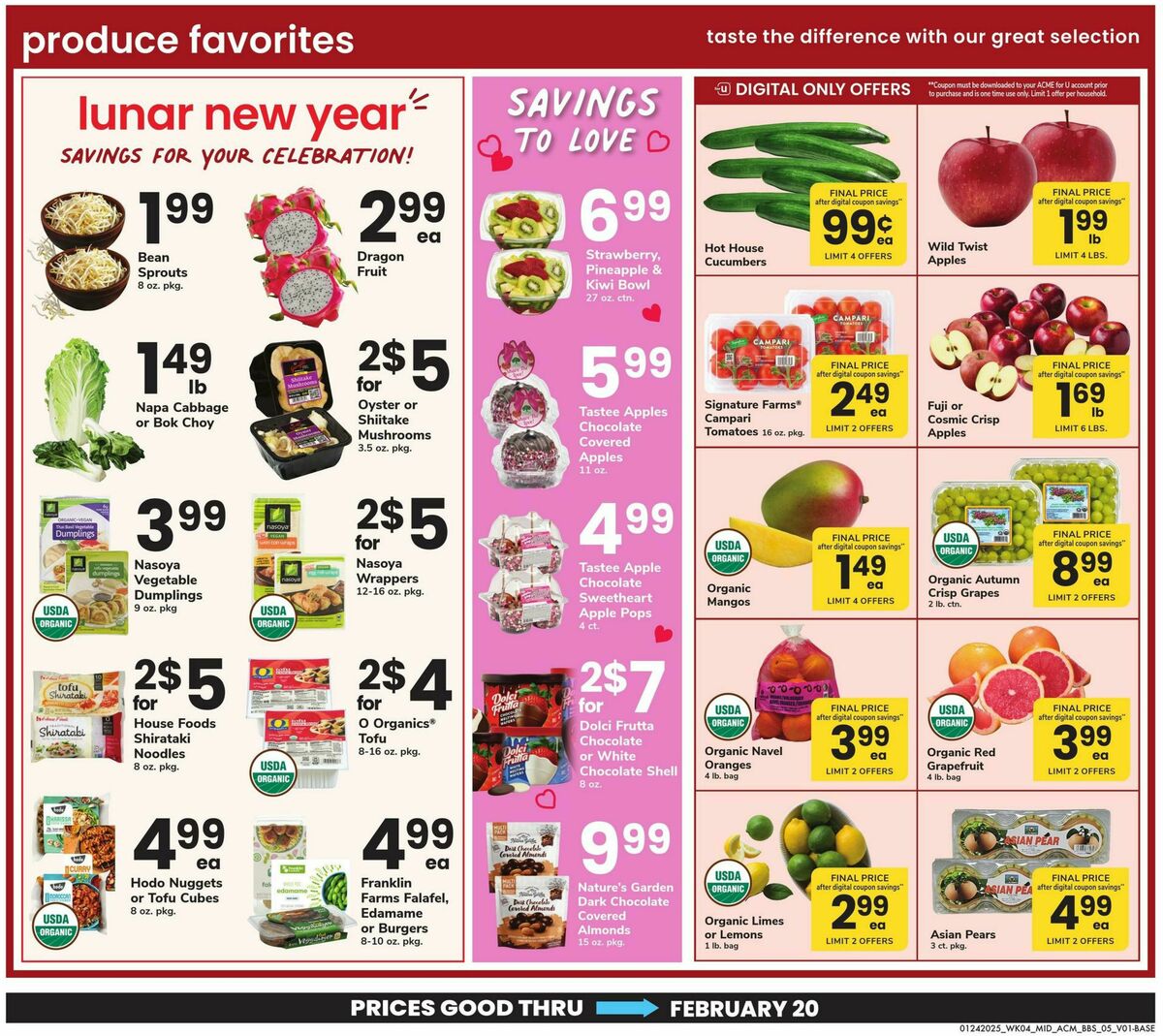 ACME Markets Big Book of Savings Weekly Ad from January 24