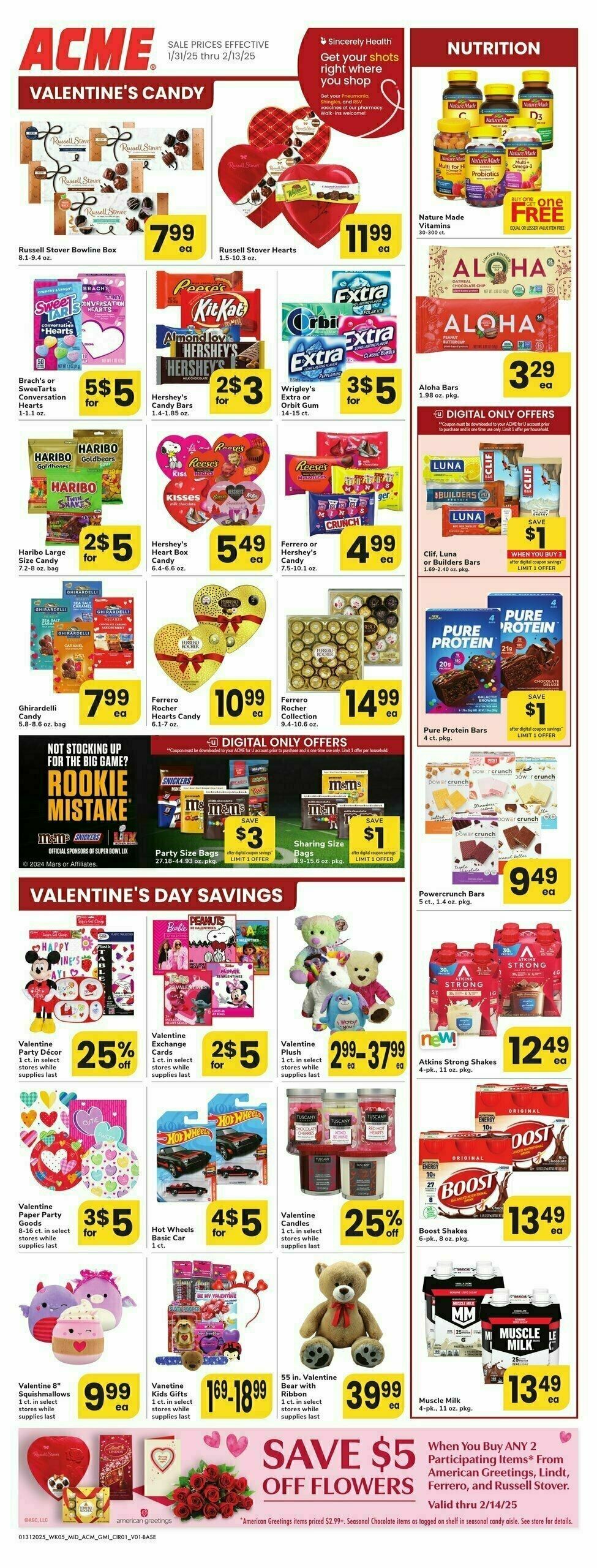ACME Markets Health, Home & Beauty Weekly Ad from January 31