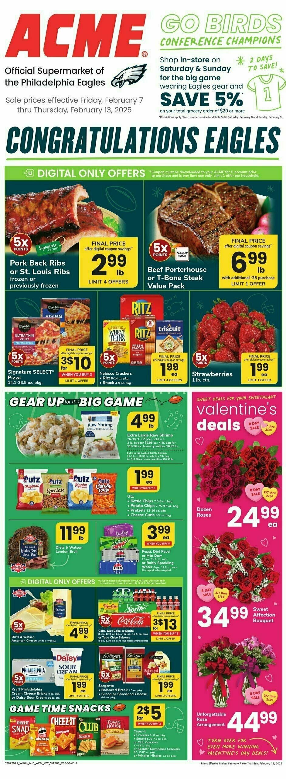 ACME Markets Weekly Ad from February 7