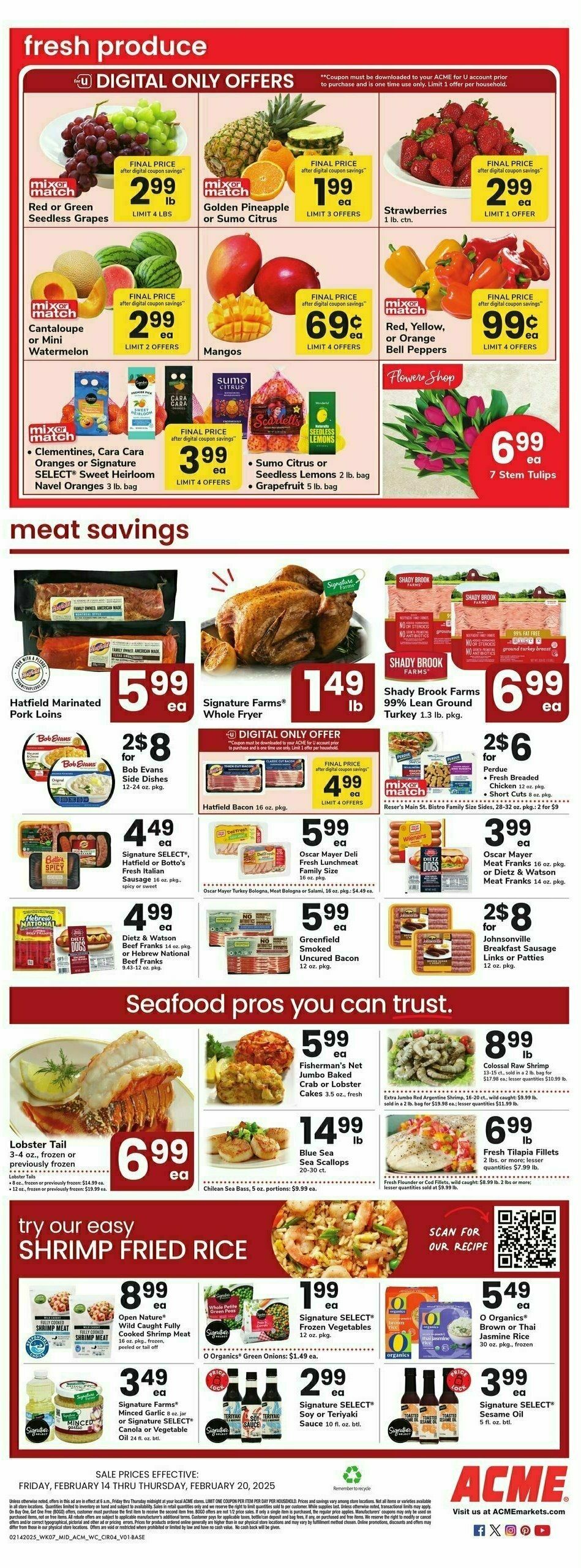ACME Markets Weekly Ad from February 14