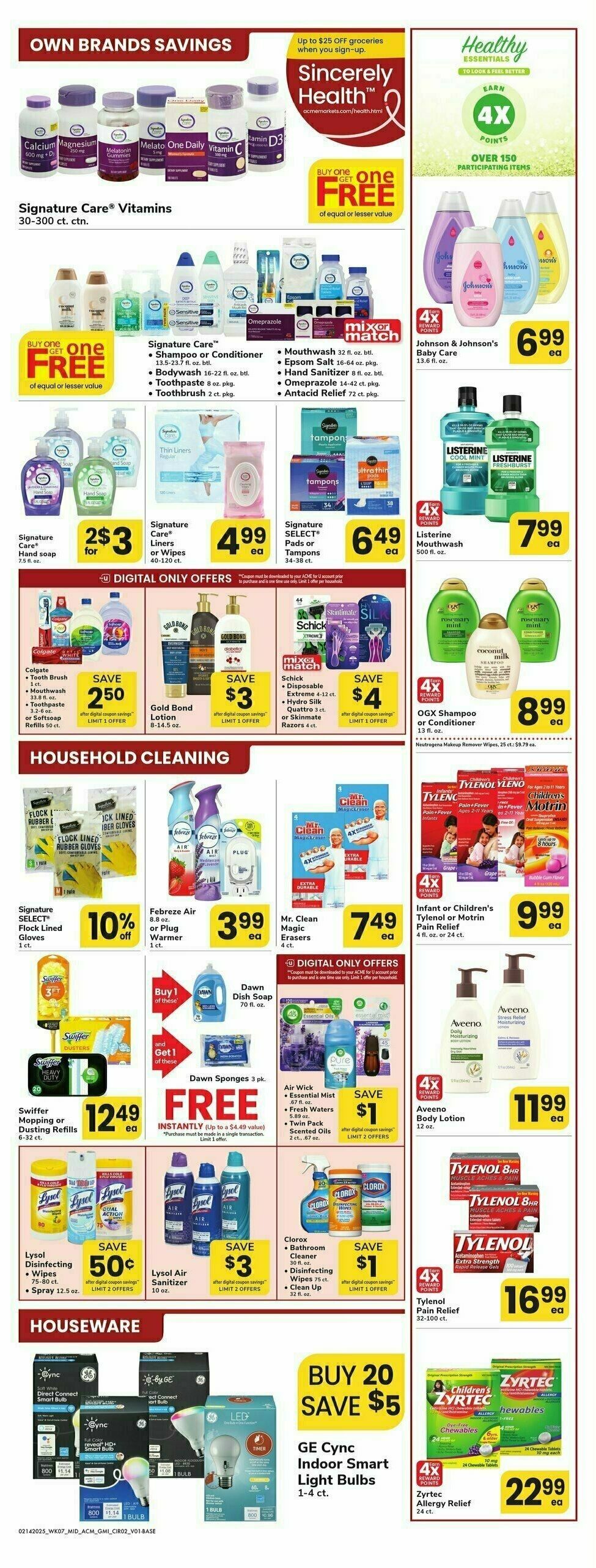 ACME Markets Weekly Ad from February 14