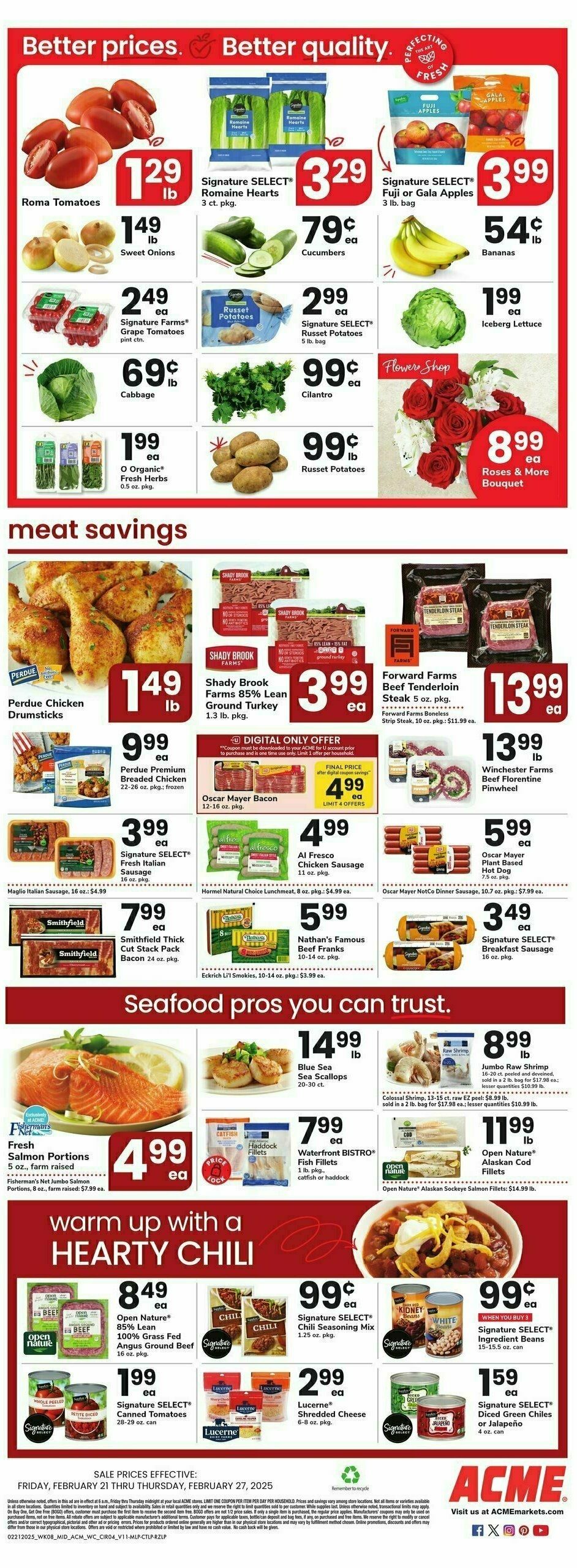 ACME Markets Weekly Ad from February 21