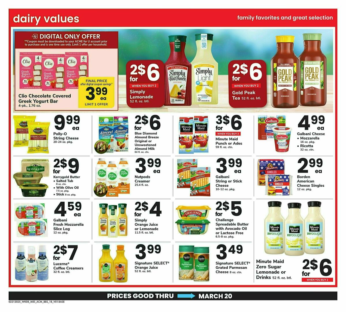 ACME Markets Big Book of Savings Weekly Ad from February 21