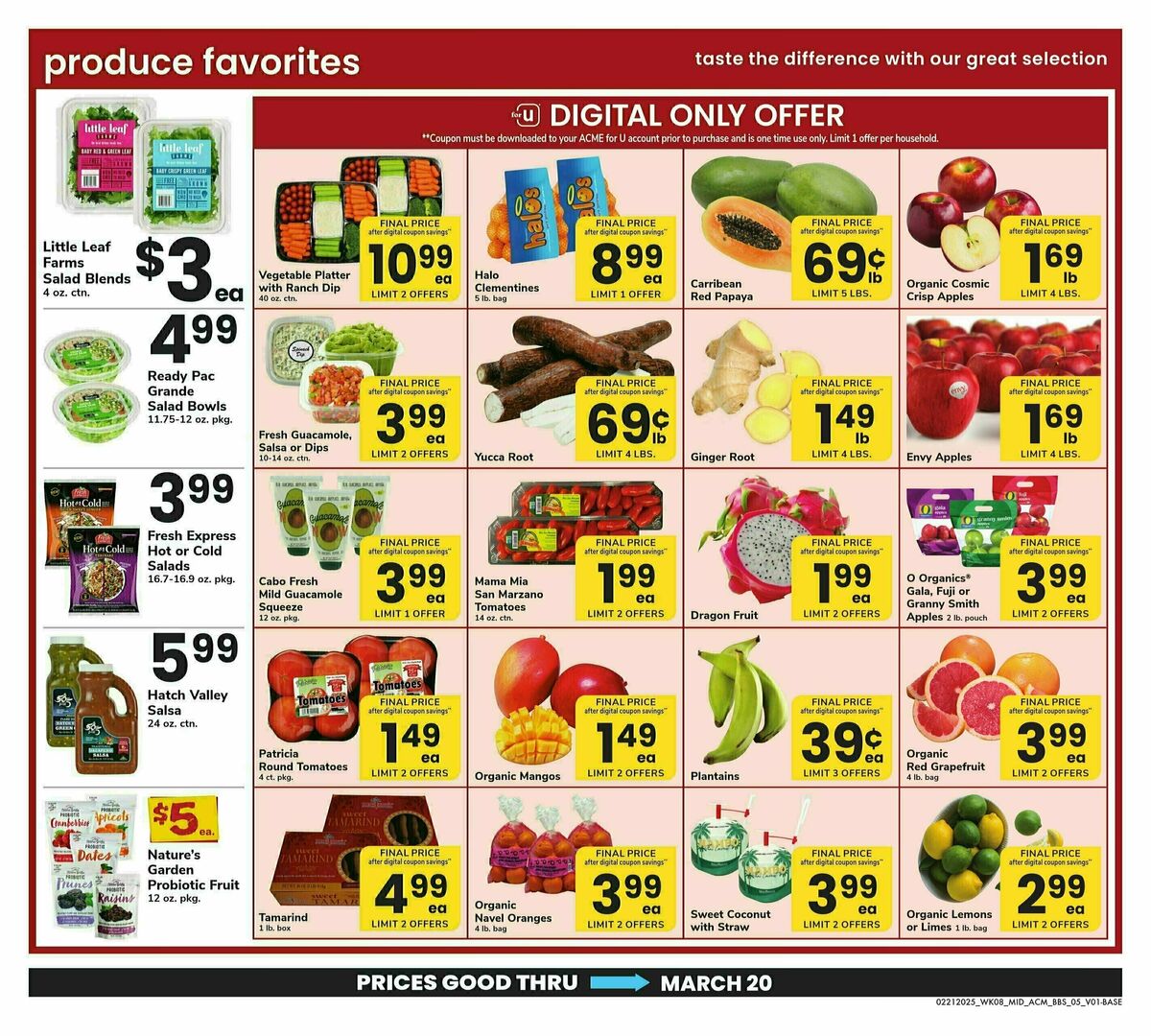ACME Markets Big Book of Savings Weekly Ad from February 21