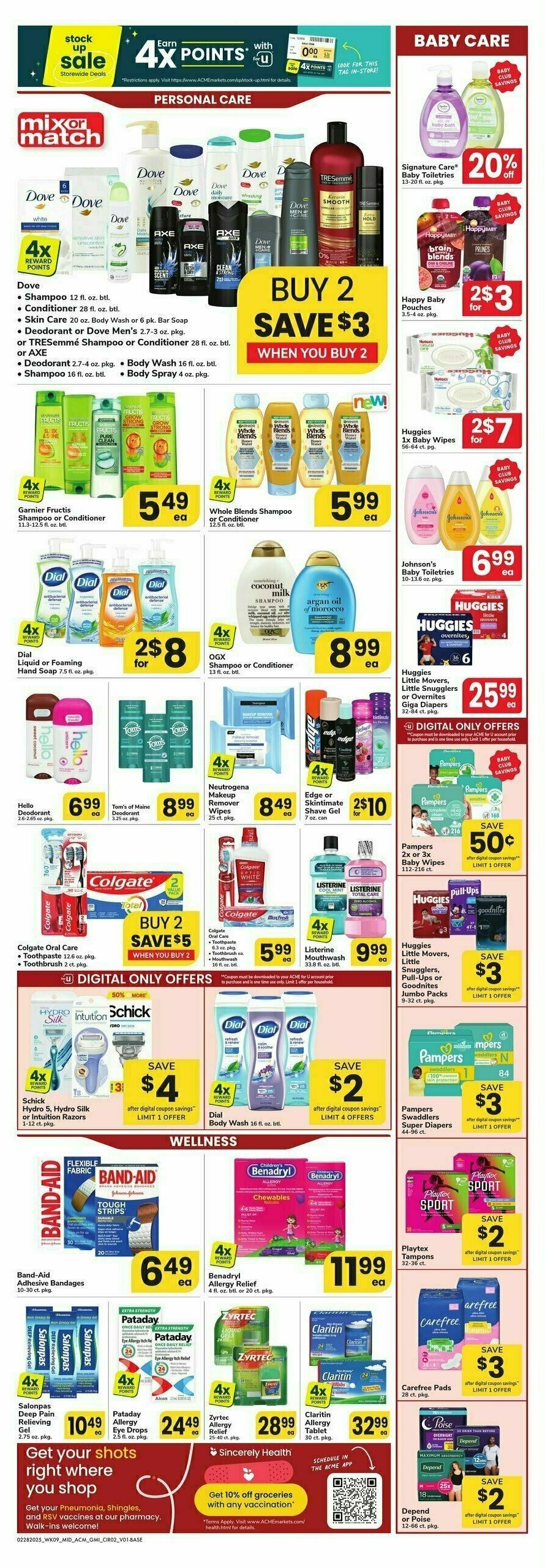 ACME Markets Home, Health & Beauty Weekly Ad from February 28