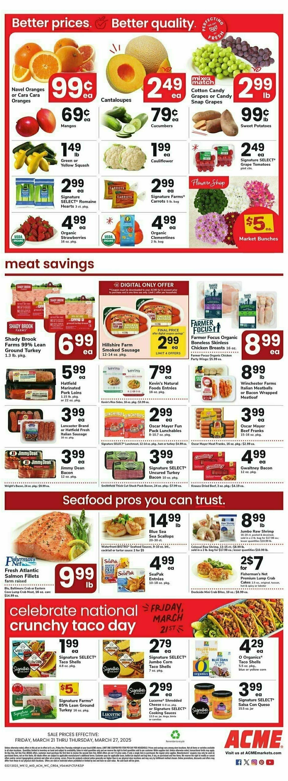 ACME Markets Weekly Ad from March 21