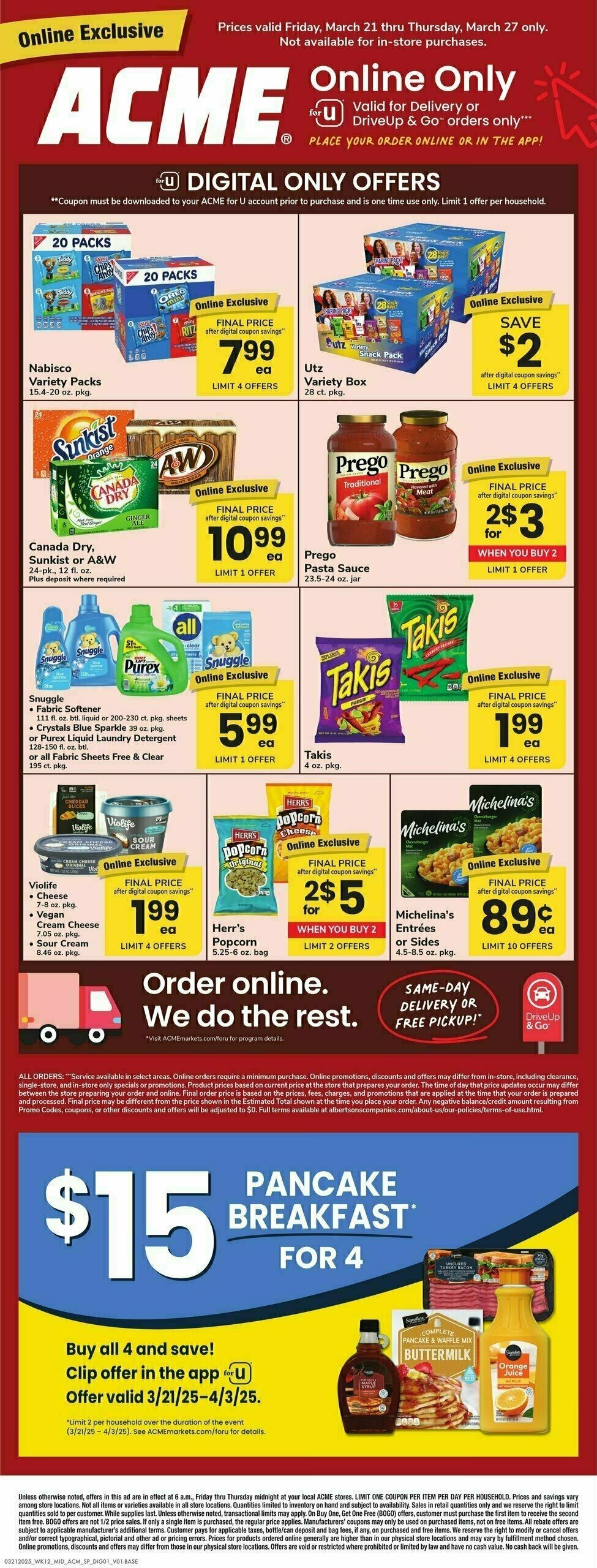 ACME Markets Weekly Ad from March 21