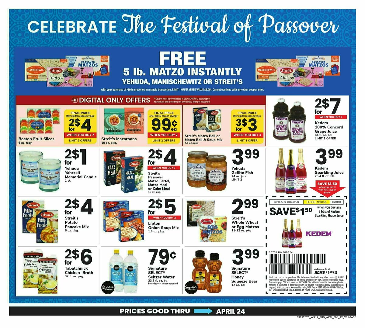 ACME Markets Big Book of Savings Weekly Ad from March 21
