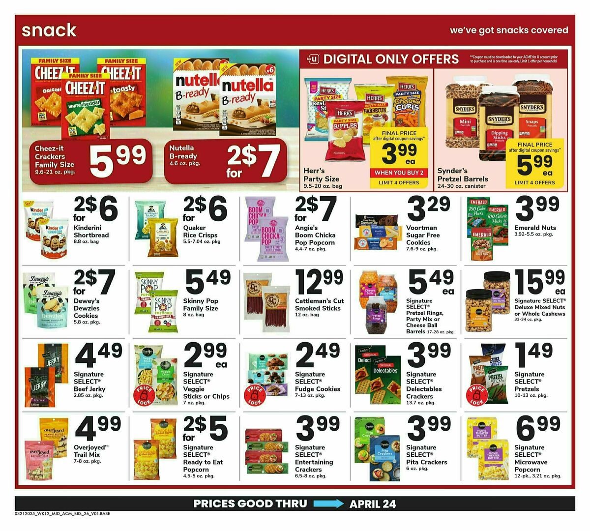 ACME Markets Big Book of Savings Weekly Ad from March 21