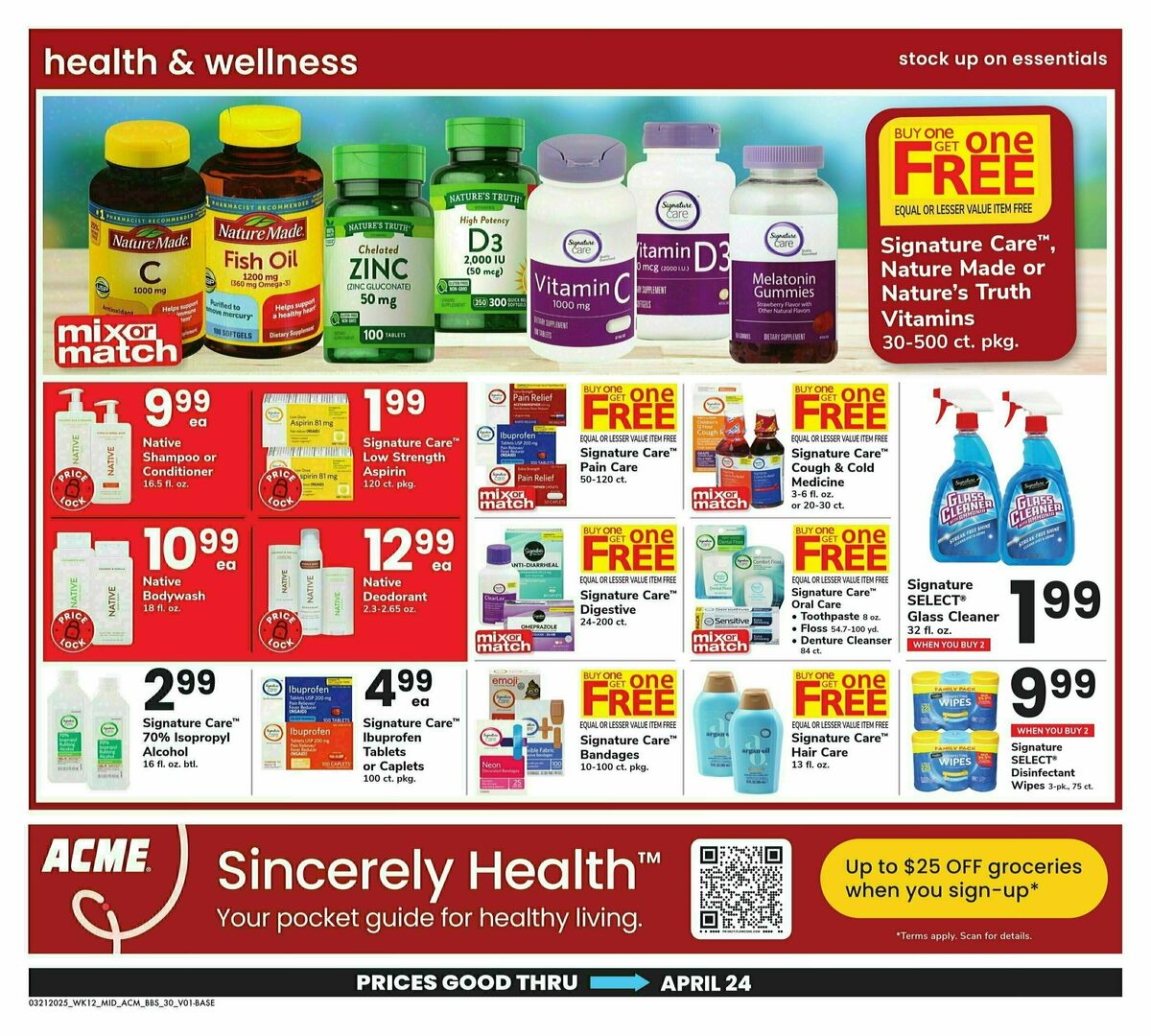 ACME Markets Big Book of Savings Weekly Ad from March 21