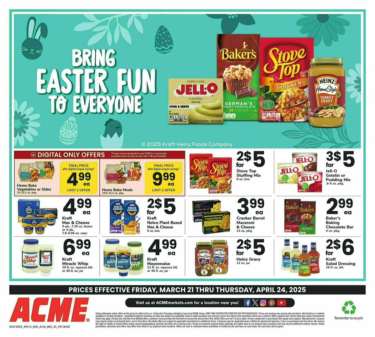 ACME Markets Big Book of Savings Weekly Ad from March 21