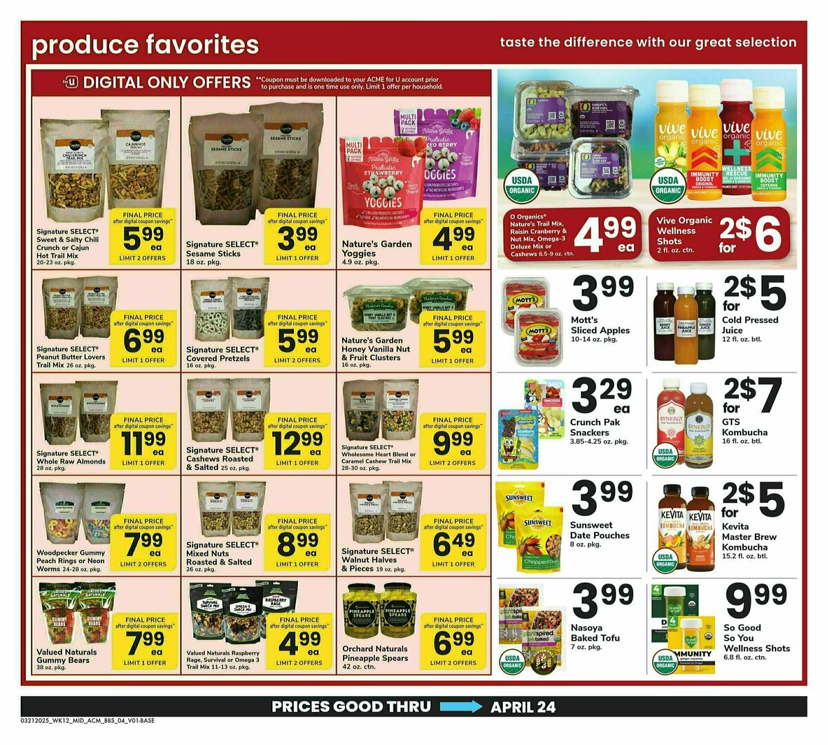 ACME Markets Big Book of Savings Weekly Ad from March 21