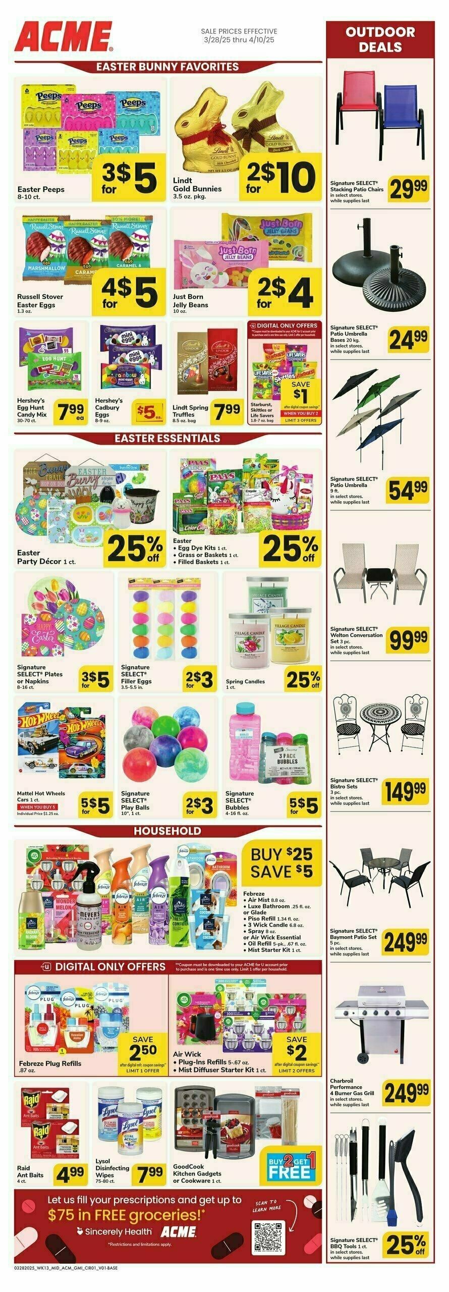 ACME Markets Health, Home & Beauty Weekly Ad from March 28