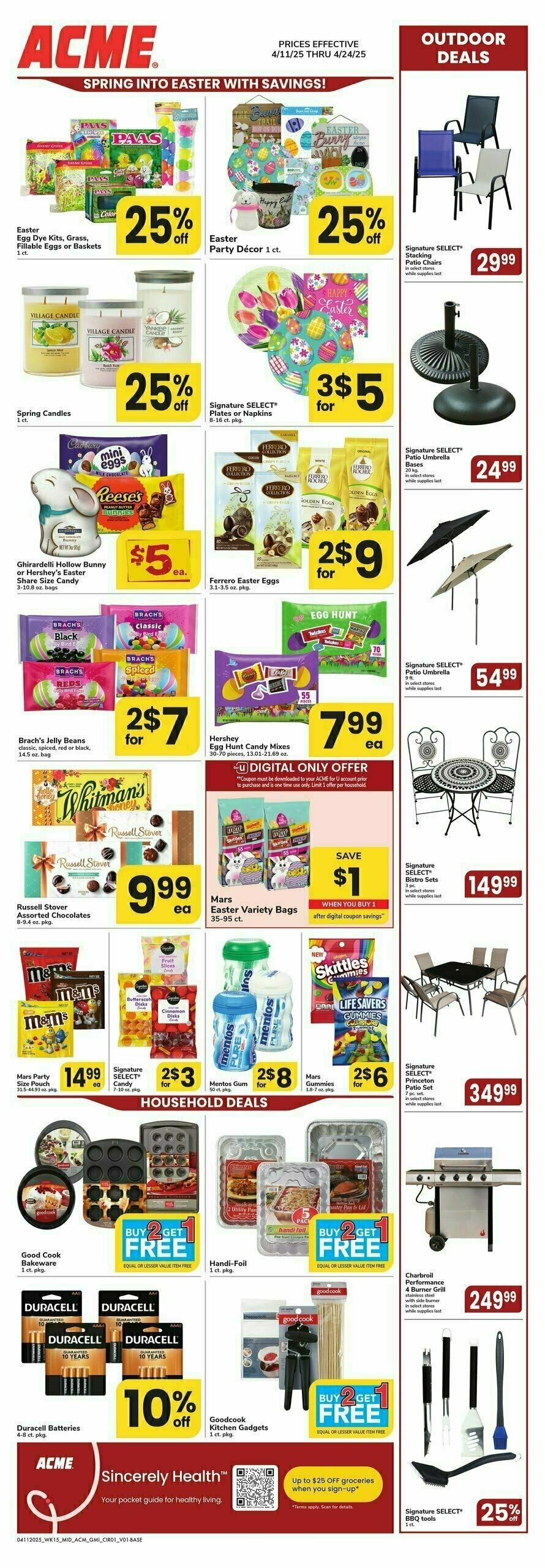 ACME Markets Health, Home & Beauty Weekly Ad from April 11
