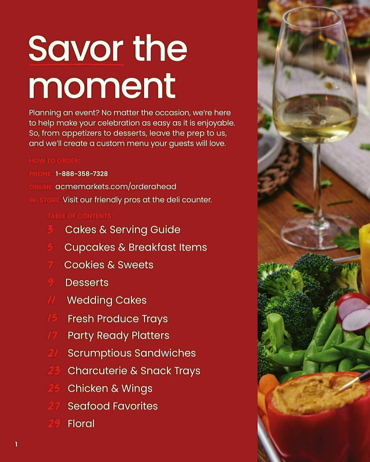 ACME Markets Entertaining Guide Weekly Ad from April 18