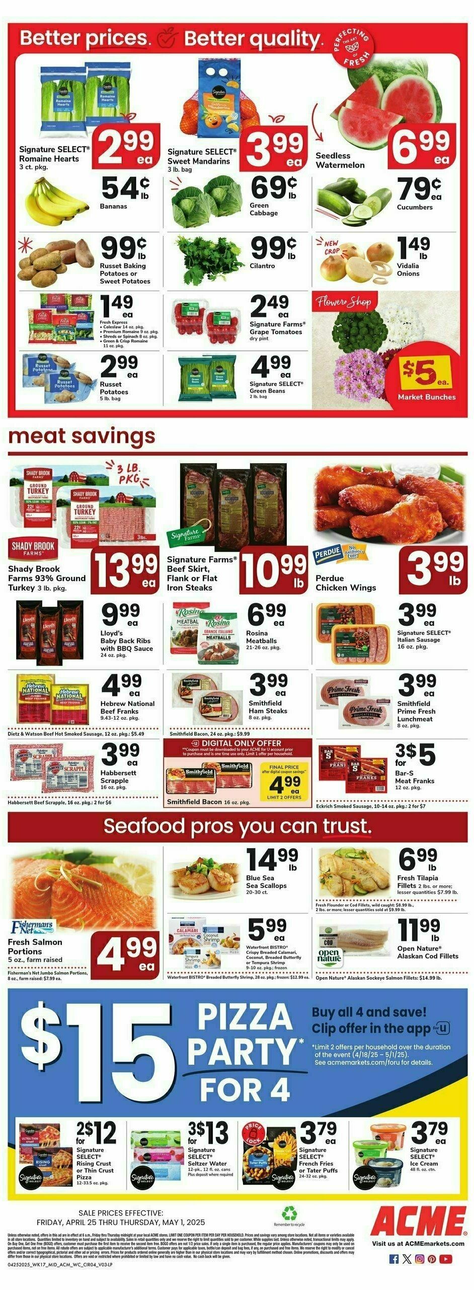 ACME Markets Weekly Ad from April 25