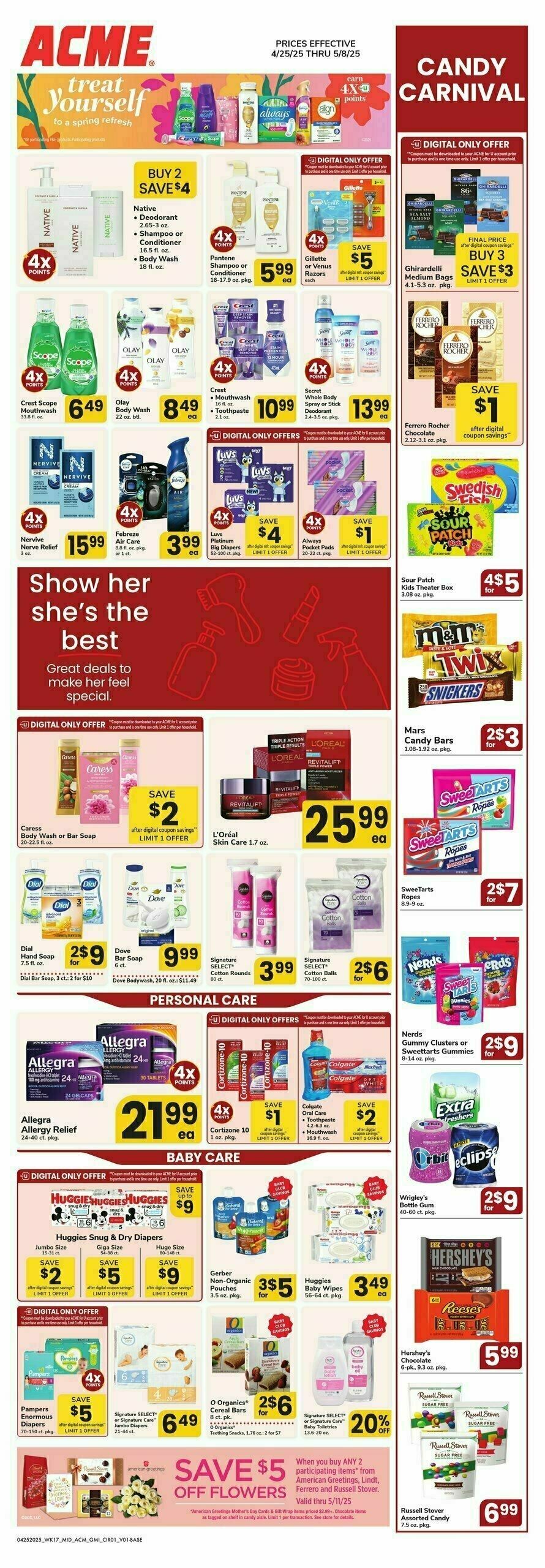 ACME Markets Health, Home & Beauty Weekly Ad from April 25
