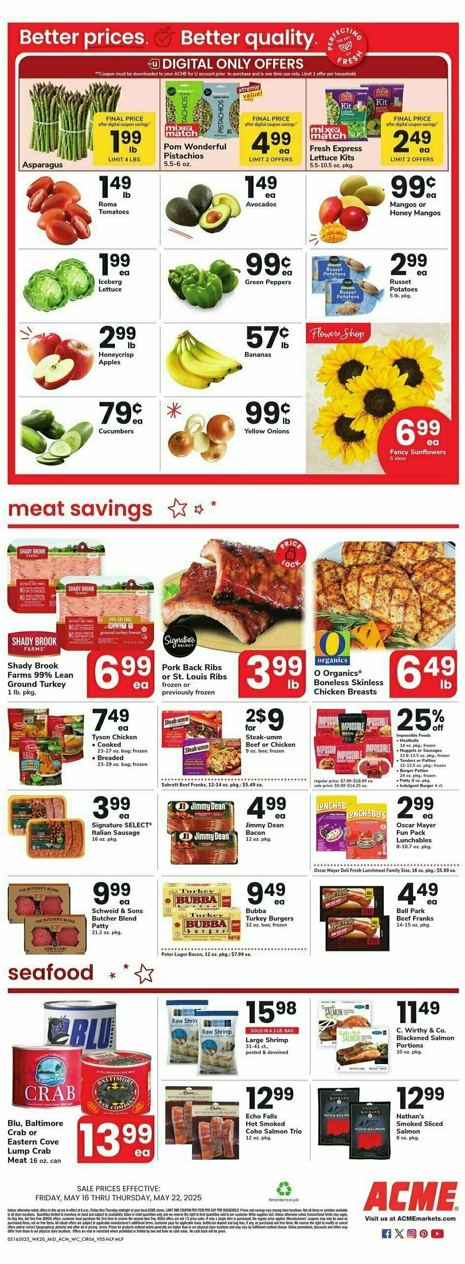 ACME Markets Weekly Ad from May 16
