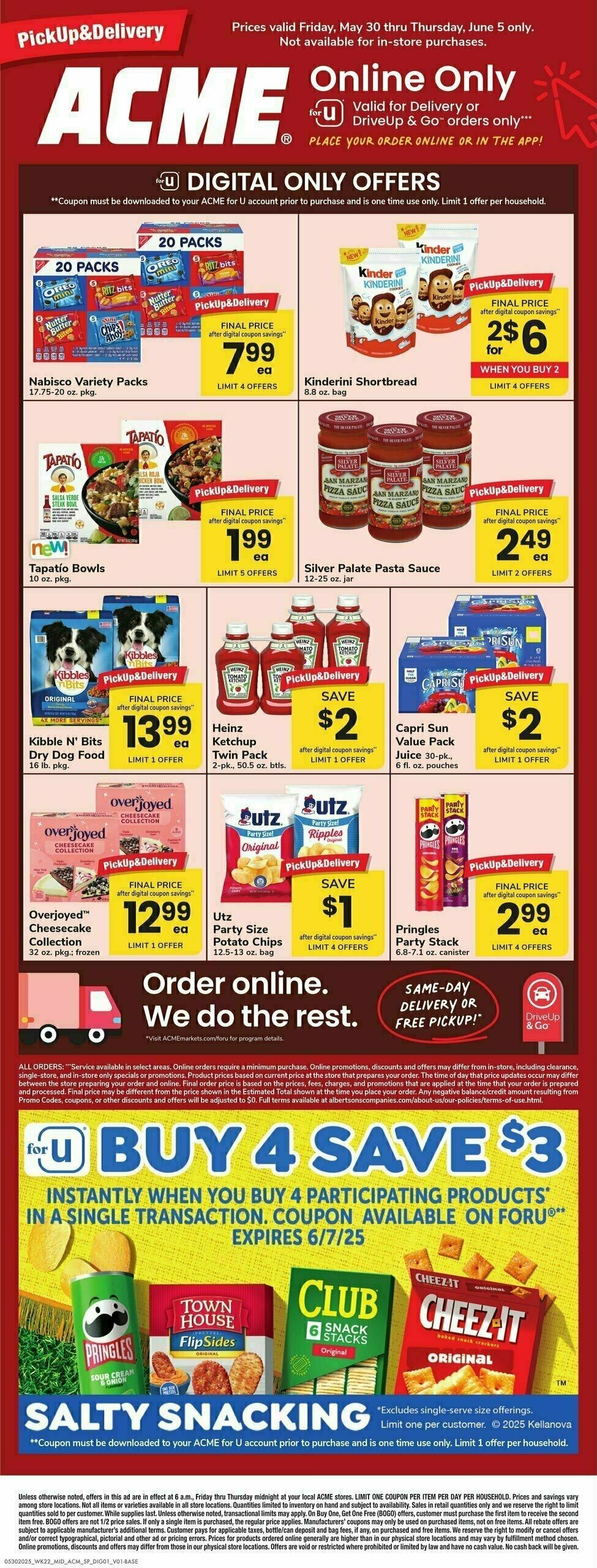 ACME Markets Bonus Online Savings Weekly Ad from May 30
