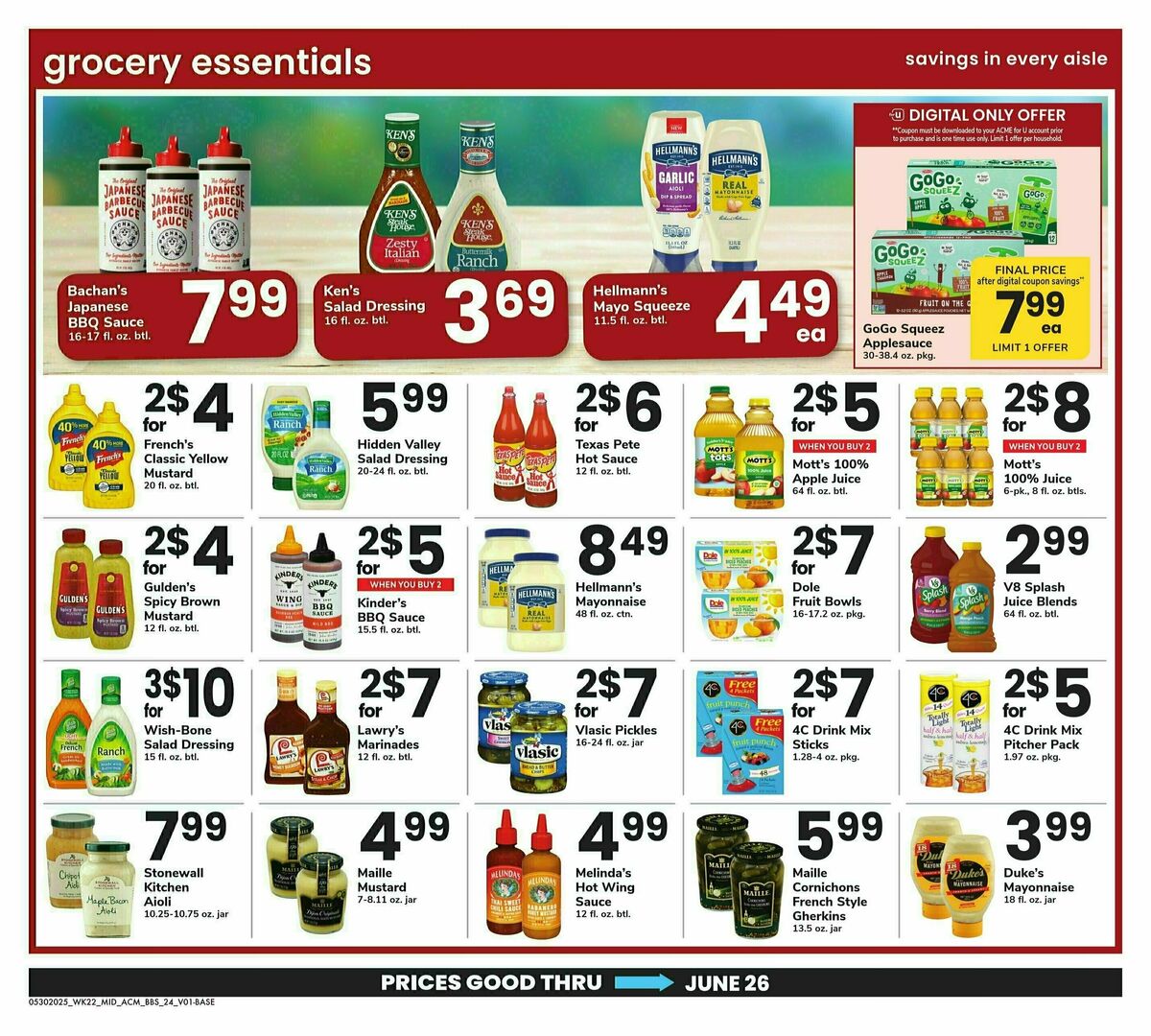 ACME Markets Big Book of Savings Weekly Ad from May 30