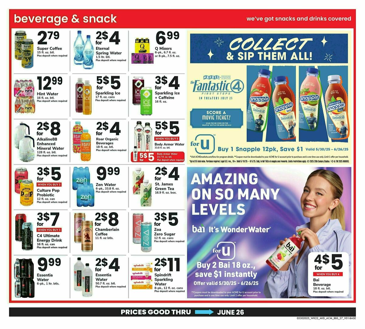 ACME Markets Big Book of Savings Weekly Ad from May 30