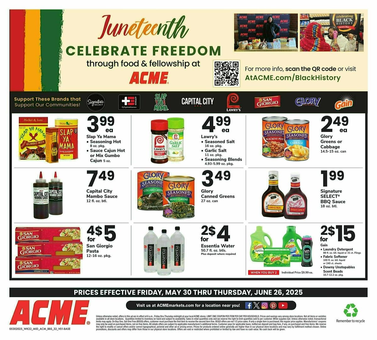 ACME Markets Big Book of Savings Weekly Ad from May 30