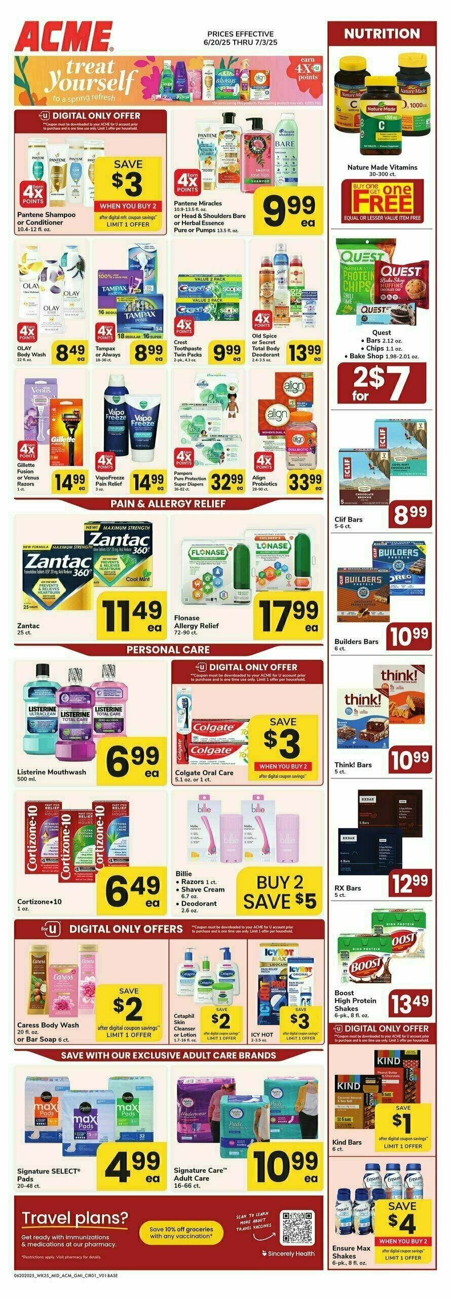 ACME Markets Health, Home & Beauty Weekly Ad from June 20