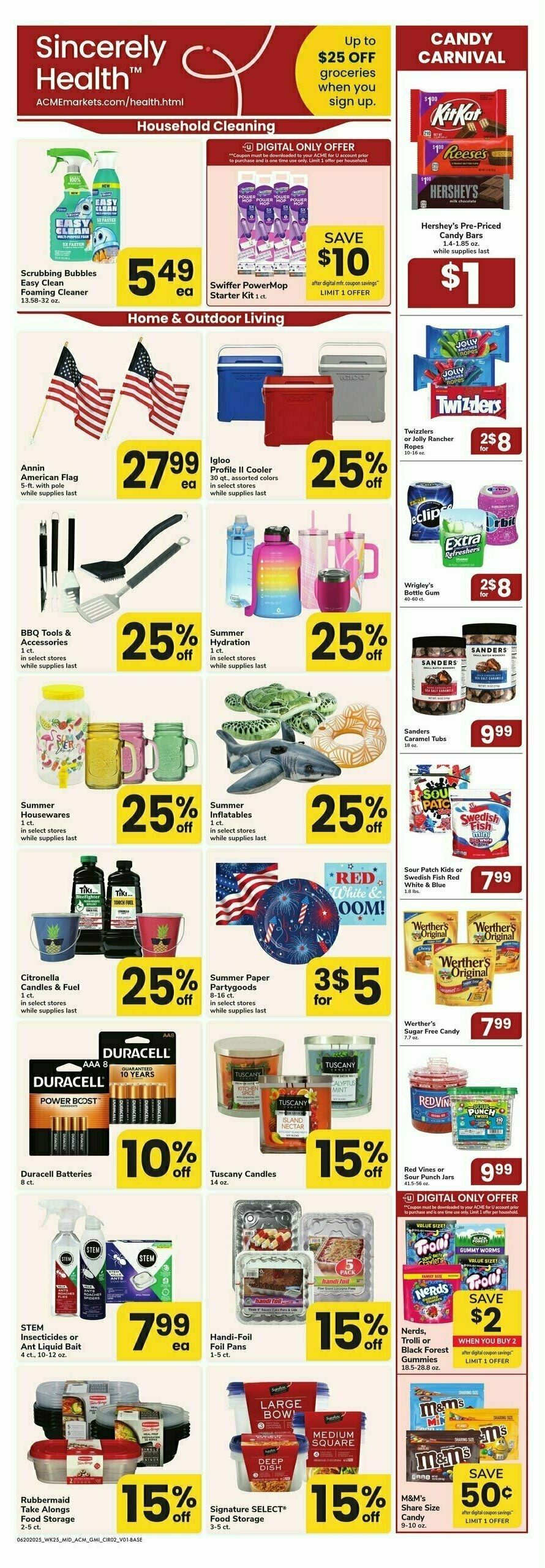 ACME Markets Health, Home & Beauty Weekly Ad from June 20