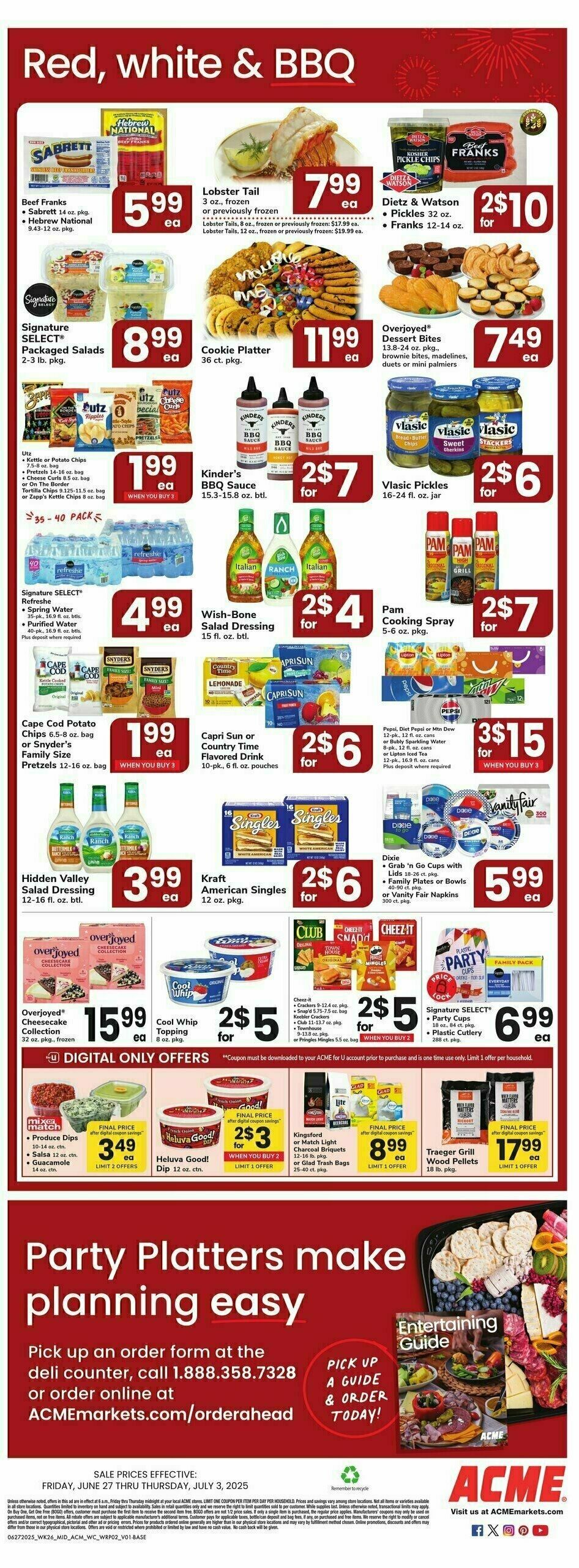ACME Markets Weekly Ad from June 27