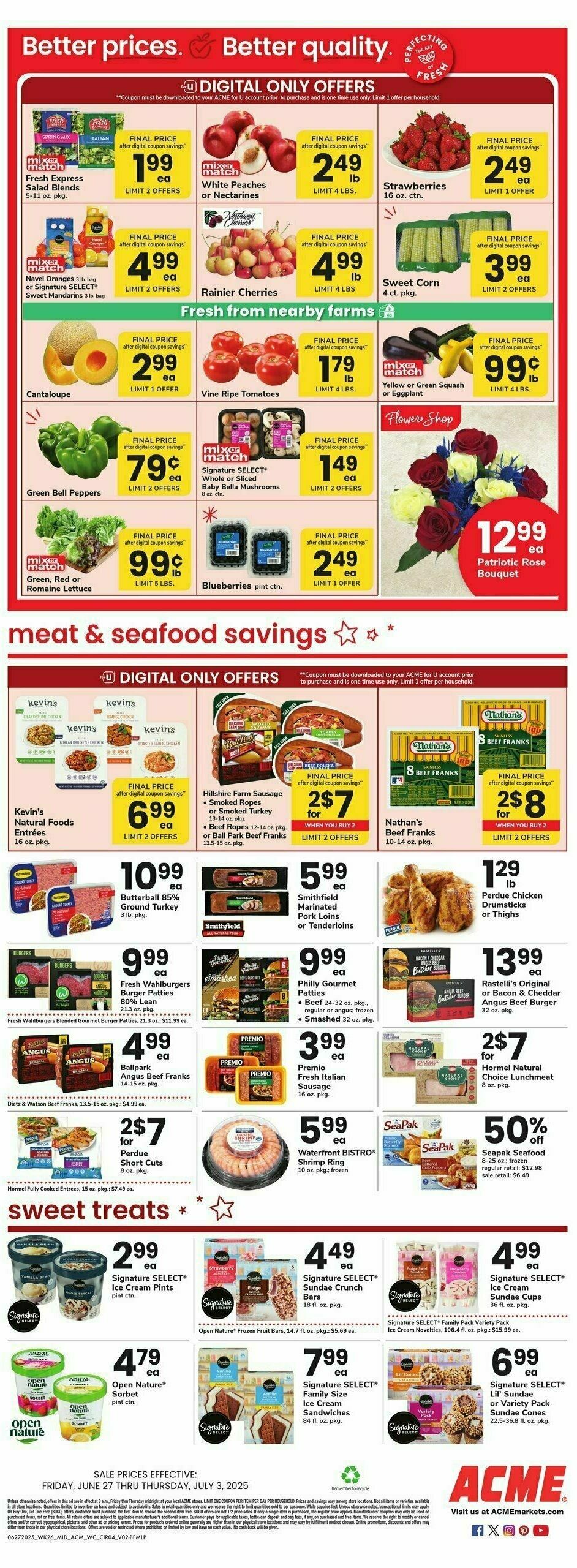 ACME Markets Weekly Ad from June 27