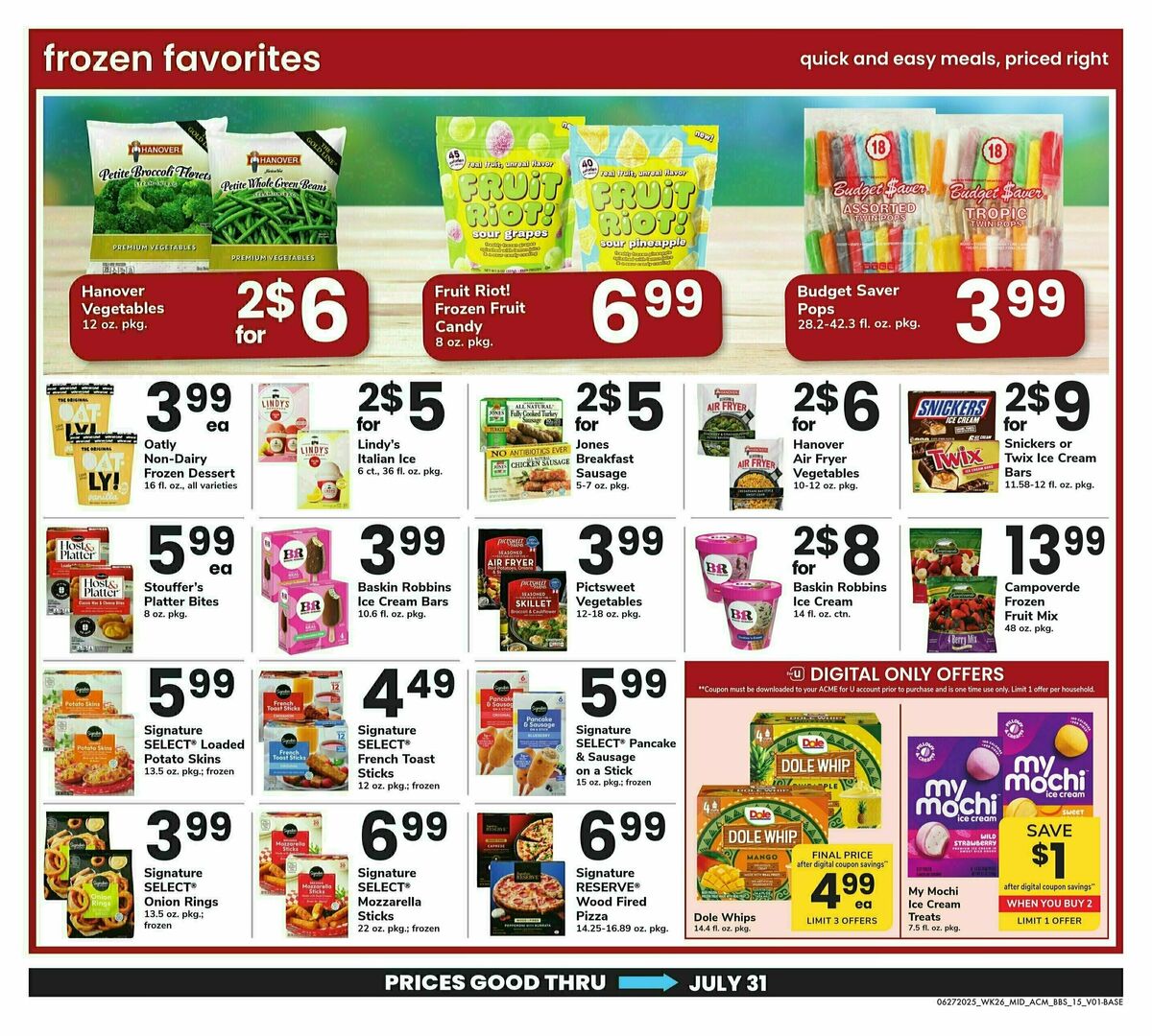 ACME Markets Big Book of Savings Weekly Ad from June 27